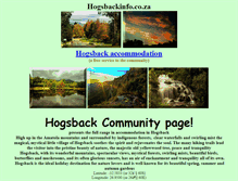 Tablet Screenshot of hogsbackinfo.co.za
